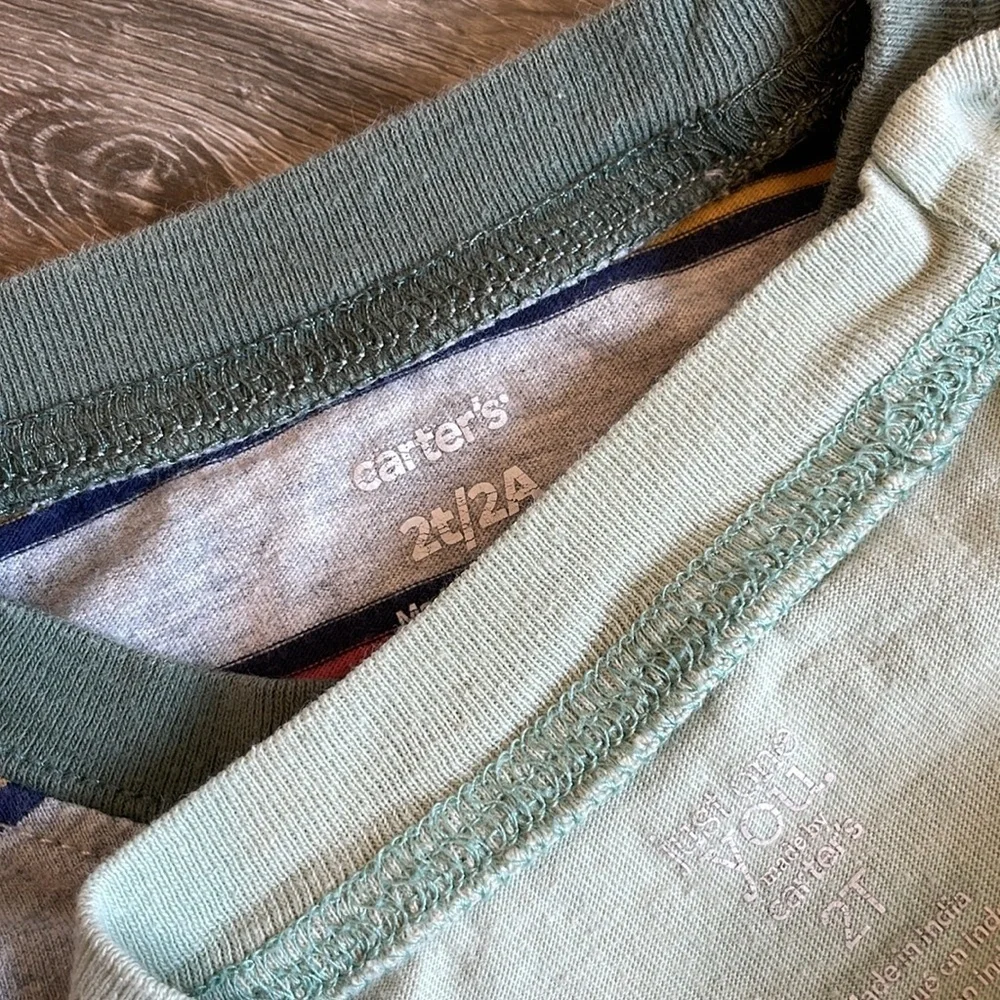 Carter's toddler boys shirts